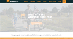 Desktop Screenshot of nobarriersusa.org